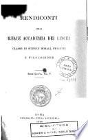 Atti della Reale Accademia dei Lincei. Rendiconti, classe di scienze fisiche, matematiche e naturali