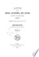 Atti della Reale Accademia dei Lincei. Rendiconti