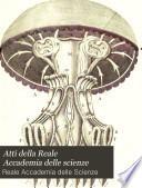 Atti della Reale Accademia delle scienze
