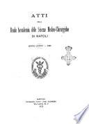 Atti della Reale Accademia delle scienze medico-chirurgiche di Napoli