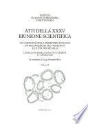 Atti della ... riunione scientifica
