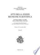 Atti della ... riunione scientifica