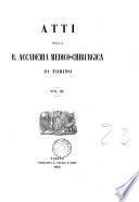 Atti della Società medico-chirurgica di Torino
