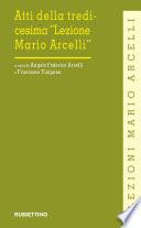 Atti della tredicesima Lezione Mario Arcelli