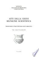 Atti della XXXVI Riunione scientifica