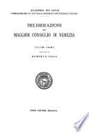 Atti delle assemblee costituzionali italiane dal Medio Evo al 1831