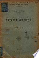 Atti e documenti del Comitato di Milano