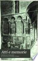 Atti e memorie