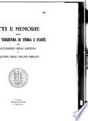 Atti e memorie