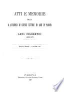 Atti e memorie