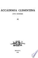 Atti e memorie