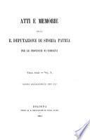 Atti e memorie