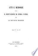 Atti e memorie