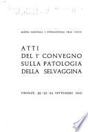 Atti ... Firenze, 22-24 Settembre, 1960