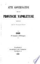 Atti governativi per le Provincie Napolitane raccolti dall'avv. Giuseppe d'Ettore