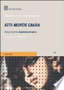 Atti mortis causa. Prova scritta concorso notarile