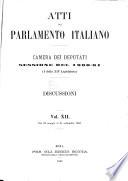 Atti parlamentari dell'Assemblea