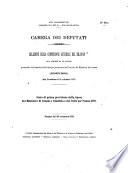 Atti parlamentari della Camera dei deputati: documenti progetti di legge e relazioni