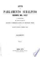Atti parlamentari
