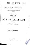 Atti parlamentari