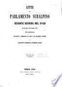 Atti parlamentari
