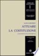 Attuare la Costituzione