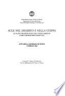 Aule nel deserto e nella steppa