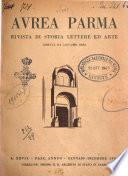Aurea Parma rivista di storia, letteratura, arte