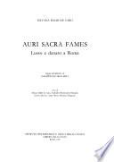 Auri sacra fames