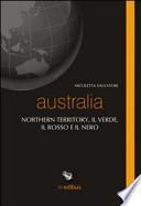 Australia. Northern territory, il verde, il rosso e il nero