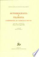 Autobiografia e filosofia