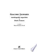 Autobiografie imperfette e Diario d'amore