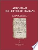 Autografi dei letterati italiani