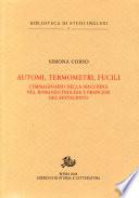 Automi, termometri, fucili. L'immaginario della macchina nel romanzo inglese e francese del Settecento