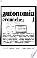Autonomia Cronache