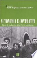 Autonomia e contratti