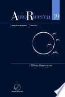 AutoRicerca - Numero 19, Anno 2019 - Effetto Osservatore