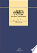 Autorità, conflitto e potere. Percorsi di empowerment