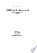 Avanguardia e razionalità