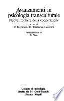 Avanzamenti in psicologia transculturale