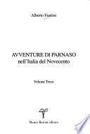 Avventure di Parnaso nell'Italia del Novecento