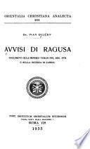 Avvisi di Ragusa