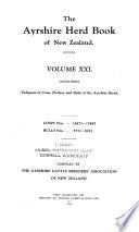 Ayrshire Herd Book of New Zealand
