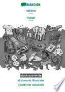 BABADADA black-and-white, italiano - Pulaar, dizionario illustrato - ɗowitorde nataande