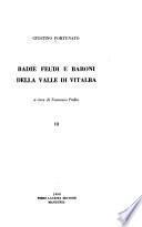 Badie, feudi e baroni della Valle di Vitalba