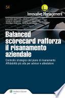 Balanced Scorecard rafforza il risanamento aziendale