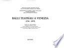 Balli teatrali a Venezia (1746-1859)