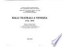 Balli teatrali a Venezia (1746-1859)