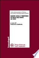 Banche locali e territorio in Italia dall’Unità ad oggi. Atti del Convegno tenuto a Cassino il 16 novembre 2012