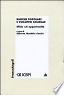 Banche popolari e sviluppo solidale. Sfide ed opportunità
